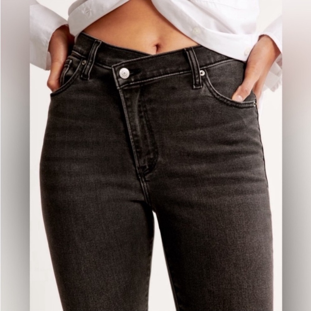 Abercrombie & Fitch Jeans 90s Slim Straight Ultra High Rise Curve Love Size 30
